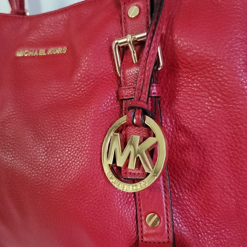 Michael Kors Bedford Leather Large satchel bag - Picture 4 of 16